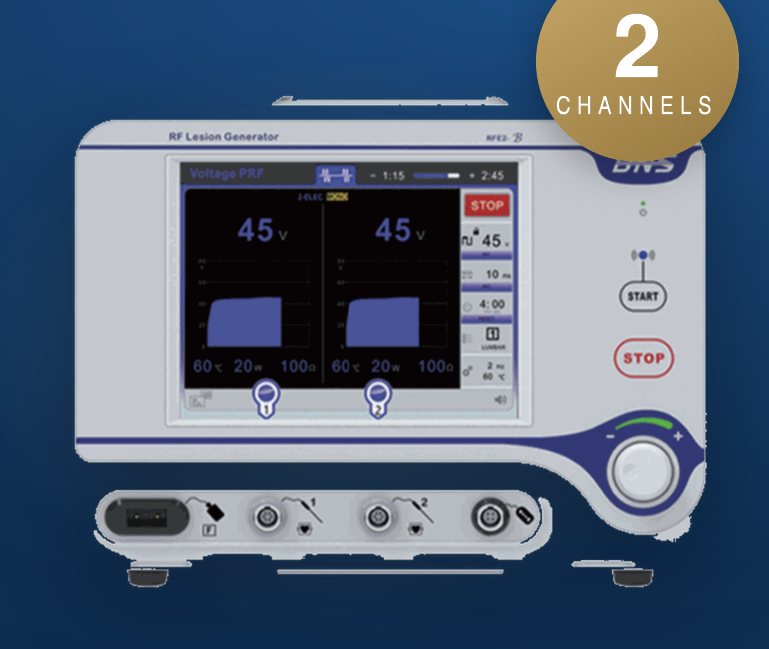 RFE2-B radiofrequency lesion generator console